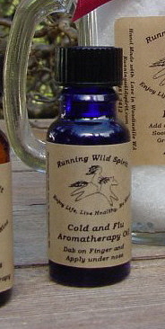 Cold & Flu Aroma Therapy Oil - Click Image to Close
